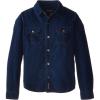 True Religion Boys’ Indigo Washed Corduroy Shirt(Midnight)