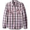 True Religion Boys’ TR Plaid Woven(White Plaid)