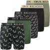 True Religion Boys Underwear 5 Pack Boxer Briefs for Boys 6-18 Durable Stretch Breathable Moisture Wicking(Multi 4)