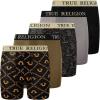 True Religion Boys Underwear 5 Pack Boxer Briefs for Boys 6-18 Durable Stretch Breathable Moisture Wicking(Multi 6)