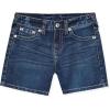 True Religion Girls Denim Shorts for Kids(Ocean Blue)