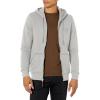 True Religion Men’s Big T Zip Up Hoodie(Heather Grey)