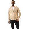 True Religion Men’s Buddha Logo Zip Hoodie Sweatshirt(Travertine)
