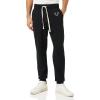 True Religion Mens Classic Logo Jogger Sweatpant(Black)