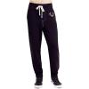 True Religion Men’s Classic Logo Jogger Sweatpants – Soft Men’s Joggers with Pockets, Comfortable Sweat Pants(New Black)