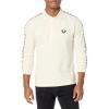 True Religion Men’s Ls Dasmask Polo(Winter White)