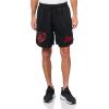 True Religion Men’s Mesh Basketball Shorts – Lightweight, Breathable Athletic Gym Shorts(Jet Black)