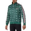 True Religion Men’s Monogram Track Jacket(Emerald Green)