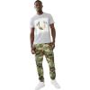 True Religion Mens Non Denim Big T Cargo Jogger(Green Camo)