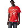 True Religion Men’s Short Sleeve SRS Graphic Tee – Casual Crew Neck T-Shirt(Flame Scarlet)