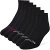 True Religion Mens Socks 6 & 12 Pairs No Show Socks for Men Premium Athletic Shoe Size 8-12(6 Pairs: Black)