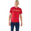 True Religion Men’s Ss Gold Arch Tee(Jested Red)