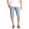 True Religion Men’s Straight Flap Cut-Off Shorts-Indigo Groove-33