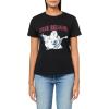 True Religion Womens Buddha Slim Vneck Tee(Jet Black)