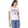 True Religion Womens Buddha Slim Vneck Tee(Optic White)
