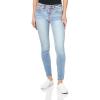 True Religion Womens Jennie Super T Midrise Flap Jean(Misty Wash)