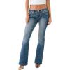 True Religion Womens Joey Low Rise Flare Jean(Macau Wash)