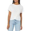 True Religion Women’s Knot Front Top(Optic White)