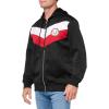 True Religion mens Chevy Zip Up Hoodie(Jet Black)