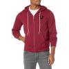 True Religion mens Logo Buddha Zip Hoody(Tibetan Red)