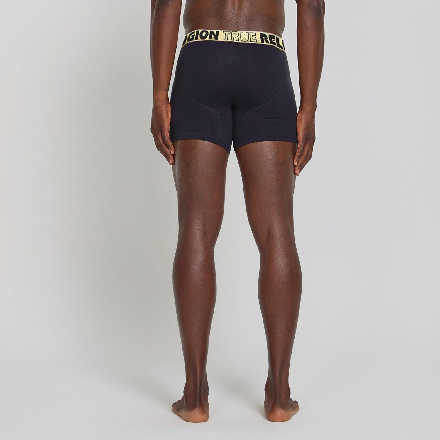 imageTrue Religion Mens Boxer Briefs Cotton Stretch Underwear for Men Pack of 6RedBlack