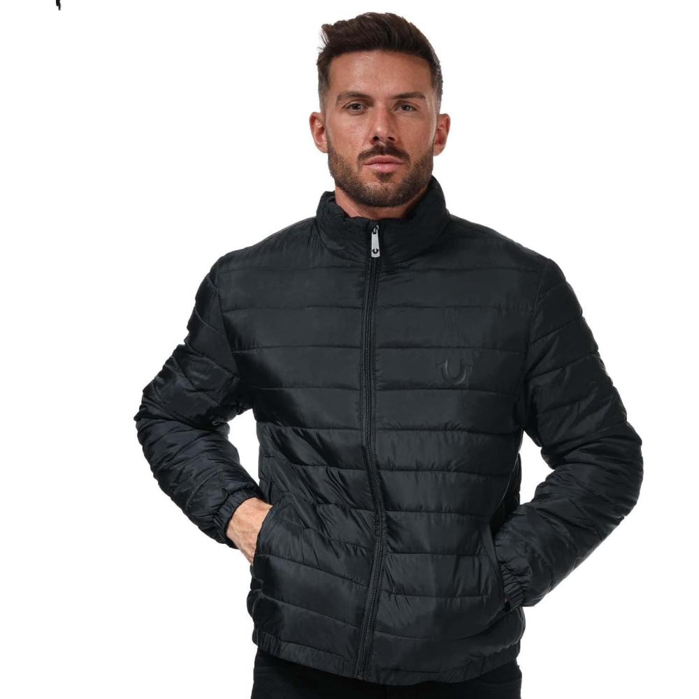 imageTrue Religion Mens Puffer JacketBlack