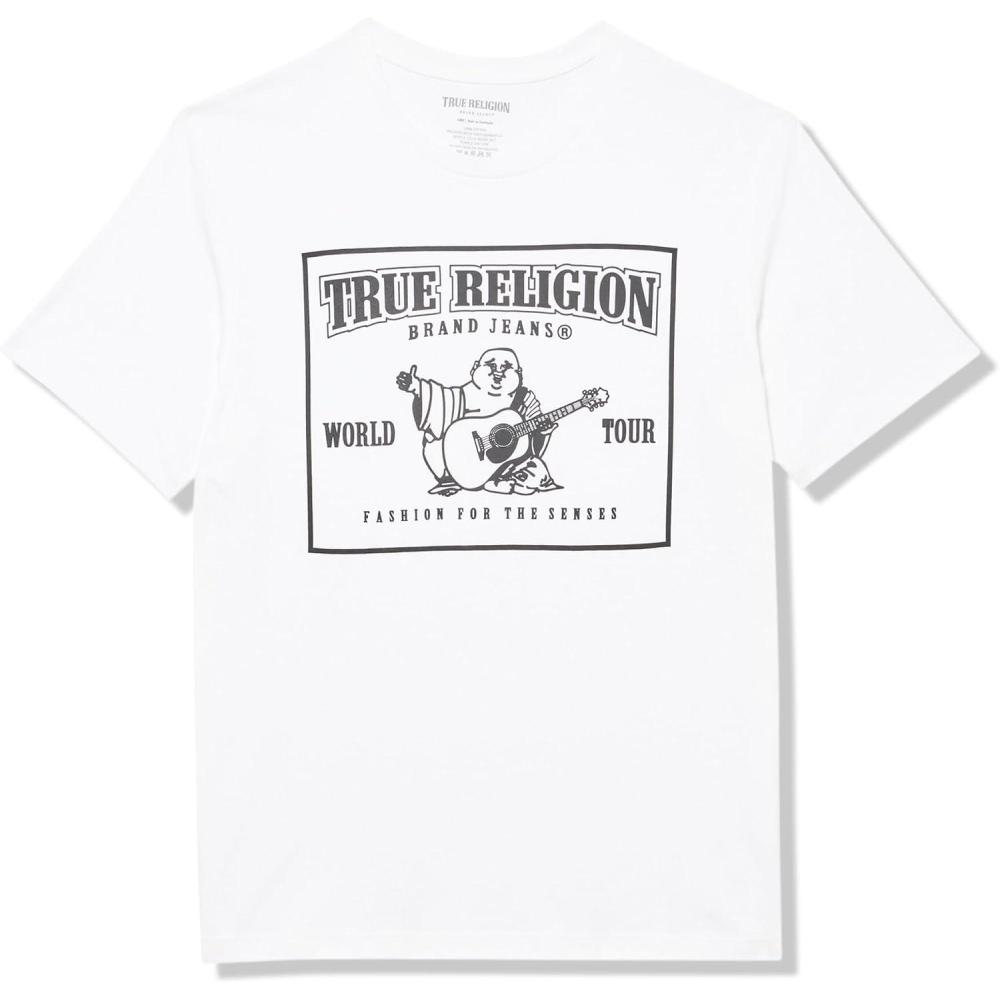imageTrue Religion Mens SRS Puff Crew TeeWhite