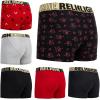 True Religion Mens Boxer Briefs Cotton Stretch Underwear for Men Pack of 6(Red/Black)