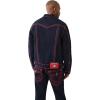 True Religion Men’s Jimmy Jacket Discharge Bandana, Black(Rigel Dark Wash)