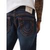 True Religion Mens Ricky Big T Shorts No Flap 1/2″(Columbia Dark Wash)