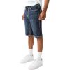 True Religion Men’s Ricky Super T Shorts No Flap 1/2″(Columbia St Dark Wash)