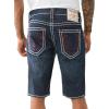 True Religion Men’s Ricky Super T Shorts No Flap 1/2″(Columbia St Dark Wash)