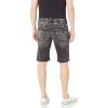 True Religion Men’s Ricky Super T Shorts with Clean Hem(Empire Dark Wash)