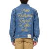 True Religion Men’s SN Jimmy Jacket Rope Stitch Logo, Itonda Medium Wash(Itonda Medium Wash)