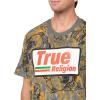 True Religion Men’s Short Sleeve Hunting Camo Tee – Casual Graphic T-Shirt(Buddha Camo)