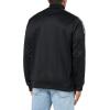 True Religion Men’s Tape Track Jacket(Jet Black)