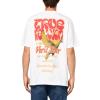 True Religion Men’s True Dove Puff Tee(Optic White)