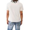 True Religion Men’s Waterbase Embro Cowboy Tee(Winter White)