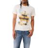 True Religion Men’s Waterbase Embro Cowboy Tee(Winter White)