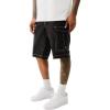 True Religion Men’s Relaxed Sn Cargo Flap Short | Cargo Shorts with Flap Pockets(Jet Black)