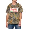 True Religion Men’s Short Sleeve Hunting Camo Tee – Casual Graphic T-Shirt(Buddha Camo)