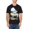 True Religion Men’s Waterbase Embro Cowboy Tee(Jet Black)