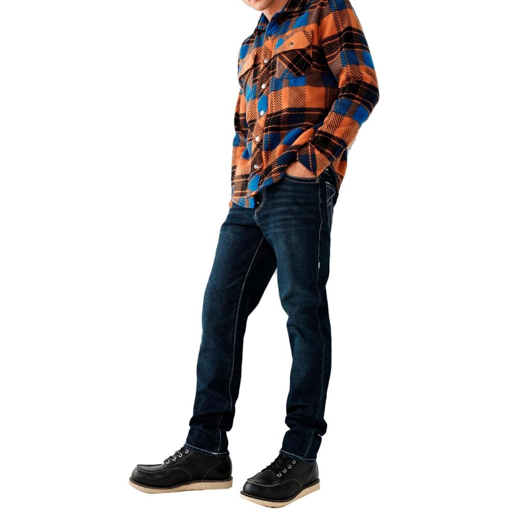 imageTrue Religion Mens Rocco Sn Nf 32 InseamParadigm Dark Wash