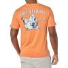 Made from 100% Cotton, This Mens t-Shirt Offers Premium Construction and Lasting Durability.(Orange)