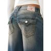 True Religion Jessie Super Baggy Flap Big T Women’s Denim Pants – Distressed Wide Leg, Vintage Fit