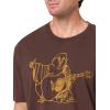 True Religion Mens Crackle Vintage Tee(Java)