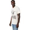 True Religion Mens Crackle Vintage Tee(Winter White)