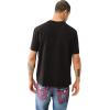 True Religion Men’s High Density SRS Railroad Tee – Short Sleeve T-Shirt with Bold Railroad Graphic Design(Jet Black)
