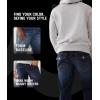 True Religion Mens Men’s Ricky Straight Leg Jean(Dark Wash Muddy Waters)