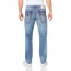 True Religion Mens Ricky Super T Flap 1/2″(Rivati Medium Wash/Rips)